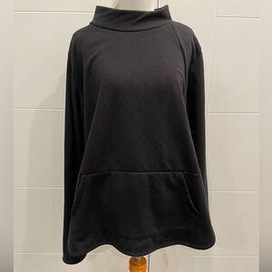 Black Cowl neck sweatshirt